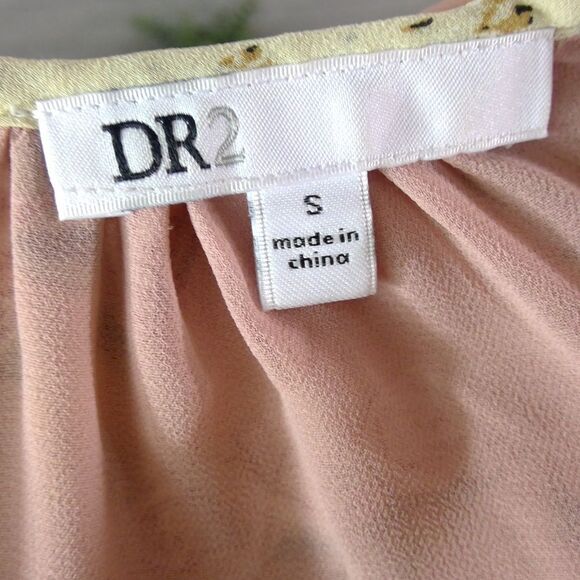 Daniel Rainn DR2 Floral Ruffle Boho Western Blouse - Picture 5 of 5